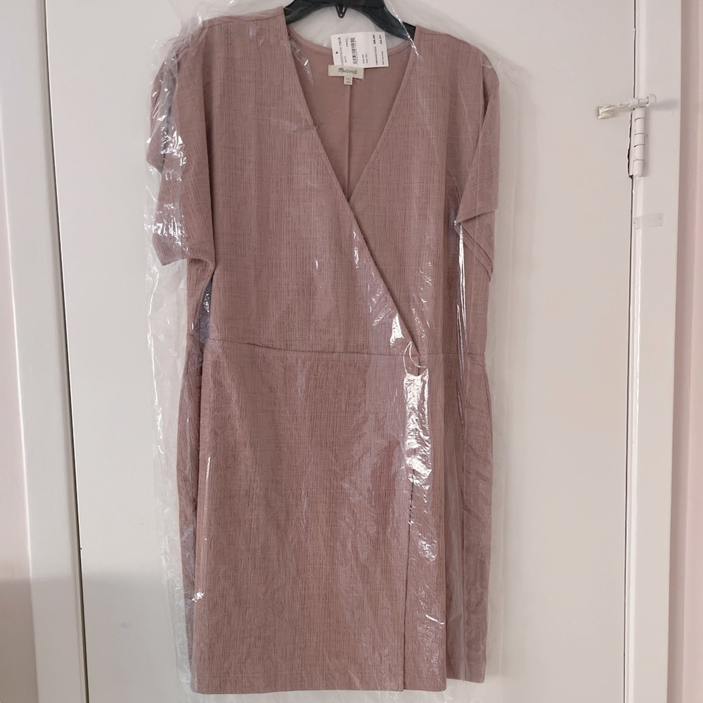 NWT Madewell Texture Thread Wrap Dress - XXL